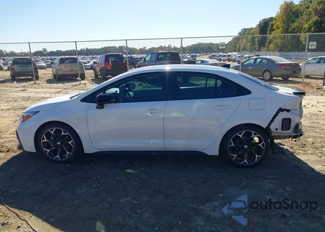 2025 Toyota Corolla Fx from USA, damaged, VIN 5YFB4MCE8SP230602